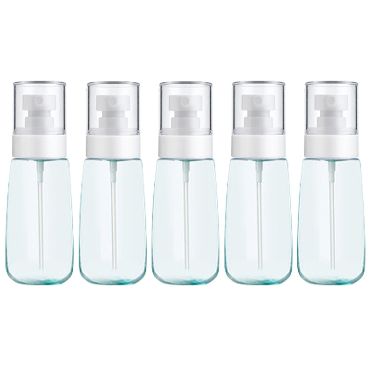 10 PCS Portable Refillable Plastic Fine Mist Perfume Spray Bottle Transparent Empty Spray Sprayer Bottle, 60ml
