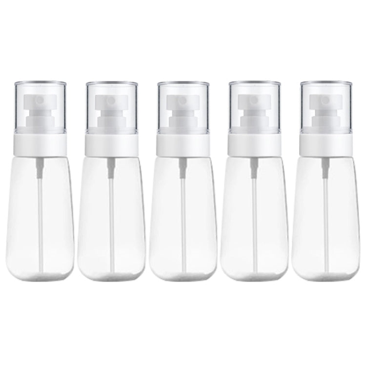 10 PCS Portable Refillable Plastic Fine Mist Perfume Spray Bottle Transparent Empty Spray Sprayer Bottle, 60ml