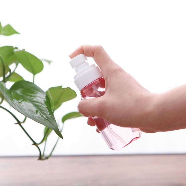 10 PCS Portable Refillable Plastic Fine Mist Perfume Spray Bottle Transparent Empty Spray Sprayer Bottle, 100ml