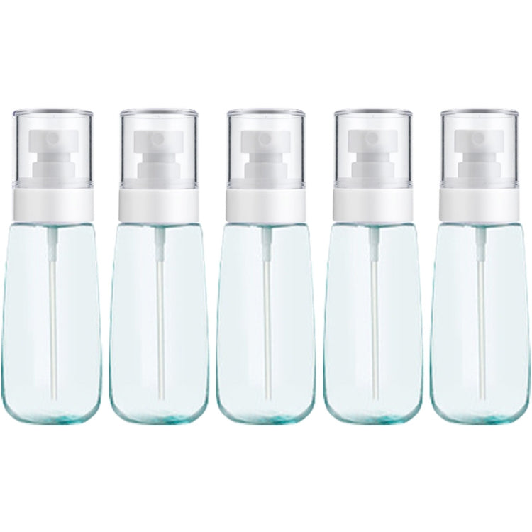 10 PCS Portable Refillable Plastic Fine Mist Perfume Spray Bottle Transparent Empty Spray Sprayer Bottle, 100ml