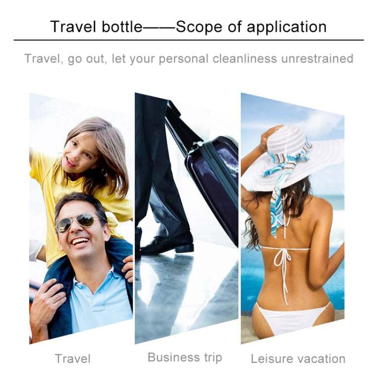 10 PCS Portable Refillable Plastic Fine Mist Perfume Spray Bottle Transparent Empty Spray Sprayer Bottle, 100ml