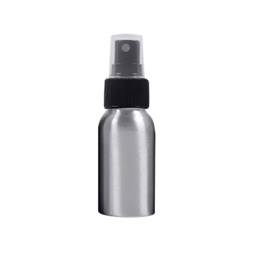 5 PCS Refillable Glass Fine Mist Atomizers Aluminum Bottle, 30ml