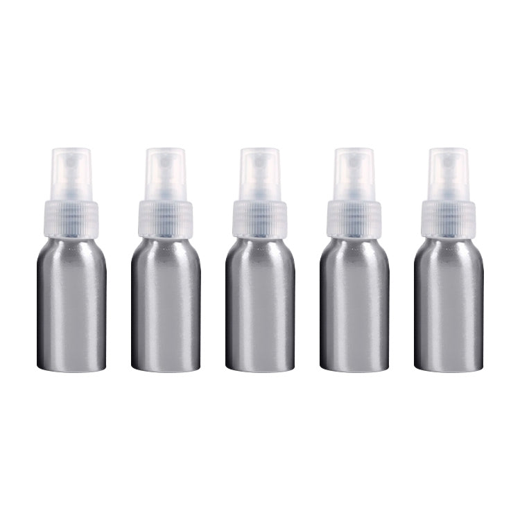 Refillable Glass Fine Mist Atomizers Aluminum Bottle, 50ml