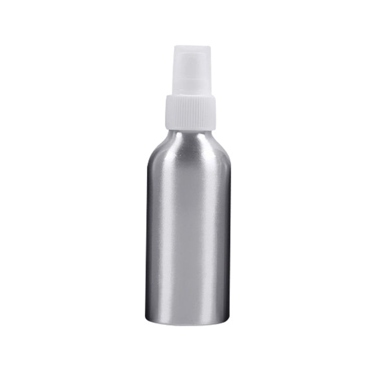 5 PCS Refillable Glass Fine Mist Atomizers Aluminum Bottle, 120ml