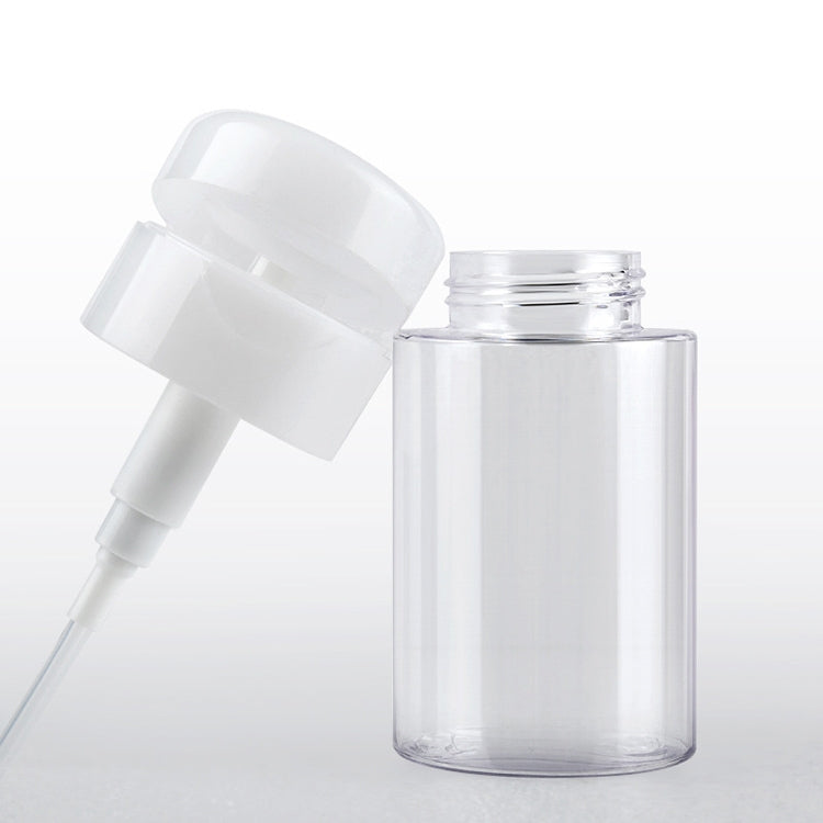 5 PCS Portable Liquid Push Down Pump Dispenser Bottle Empty Plastic Bottle Container, 150ml