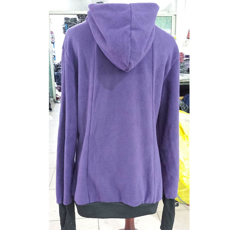 Three-in-one Multi-function Mother Kangaroo Zipper Hoodie Coat Size: XL, Chest: 104-109cm, Waist: 84-88cm, Hip: 110-116cm