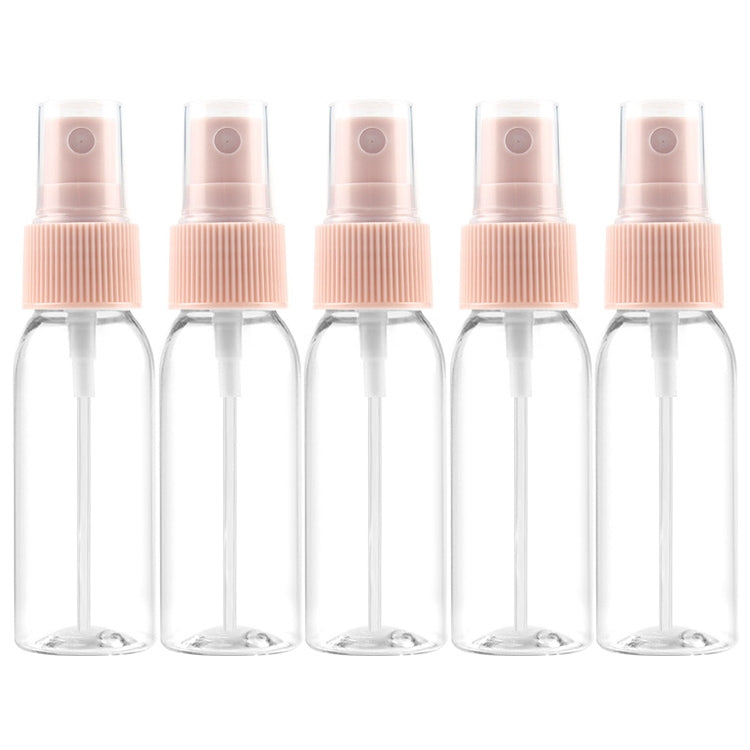 5 PCS Clear Portable Bottle Fine Mist Spray Bottle, 30ml