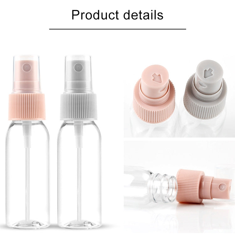 5 PCS Clear Portable Bottle Fine Mist Spray Bottle, 30ml