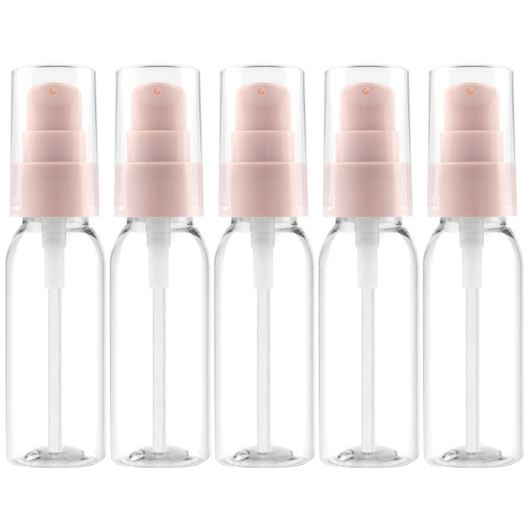5 PCS Travel Plastic Bottles Leak Proof Portable Travel Accessories Cream Bottles Containers, 30ml