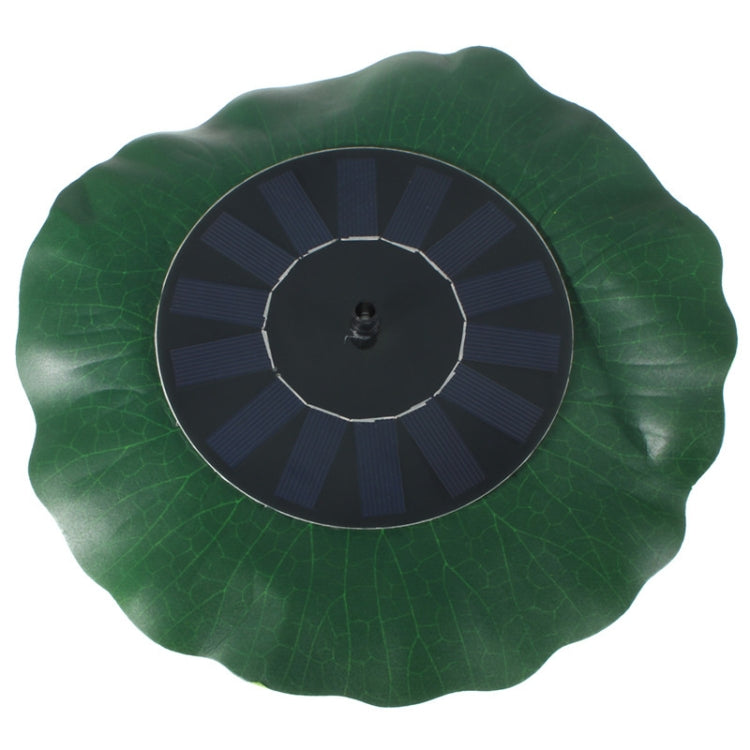 Solar Powered Water Pump Panel Kit Lotus Leaf Floating Pump Fountain Pool Garden Pond Watering Submersible Pumps