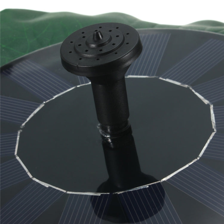 Solar Powered Water Pump Panel Kit Lotus Leaf Floating Pump Fountain Pool Garden Pond Watering Submersible Pumps