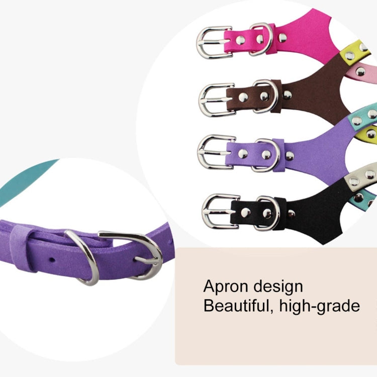 Microfiber Glasses Style Breathable Dog Chest  Strap, Size: S