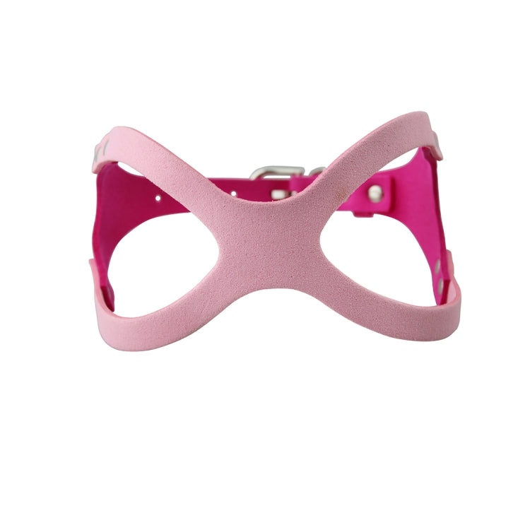 Microfiber Glasses Style Breathable Dog Chest  Strap, Size: S