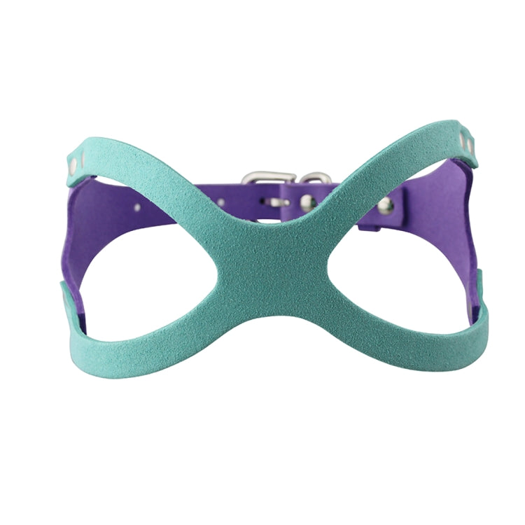 Microfiber Glasses Style Breathable Dog Chest  Strap, Size: S