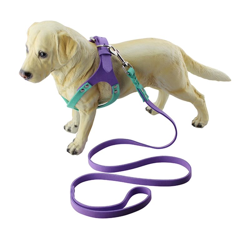 Microfiber Glasses Style Breathable Dog Chest  Strap, Size: S