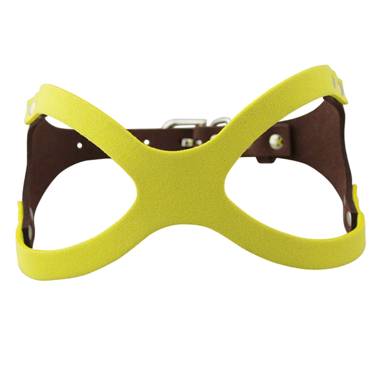 Microfiber Glasses Style Breathable Dog Chest  Strap, Size: S