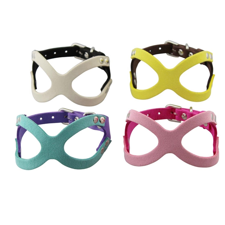 Microfiber Glasses Style Breathable Dog Chest  Strap, Size: S