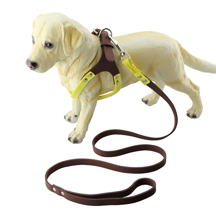 Microfiber Glasses Style Breathable Dog Chest  Strap, Size: M