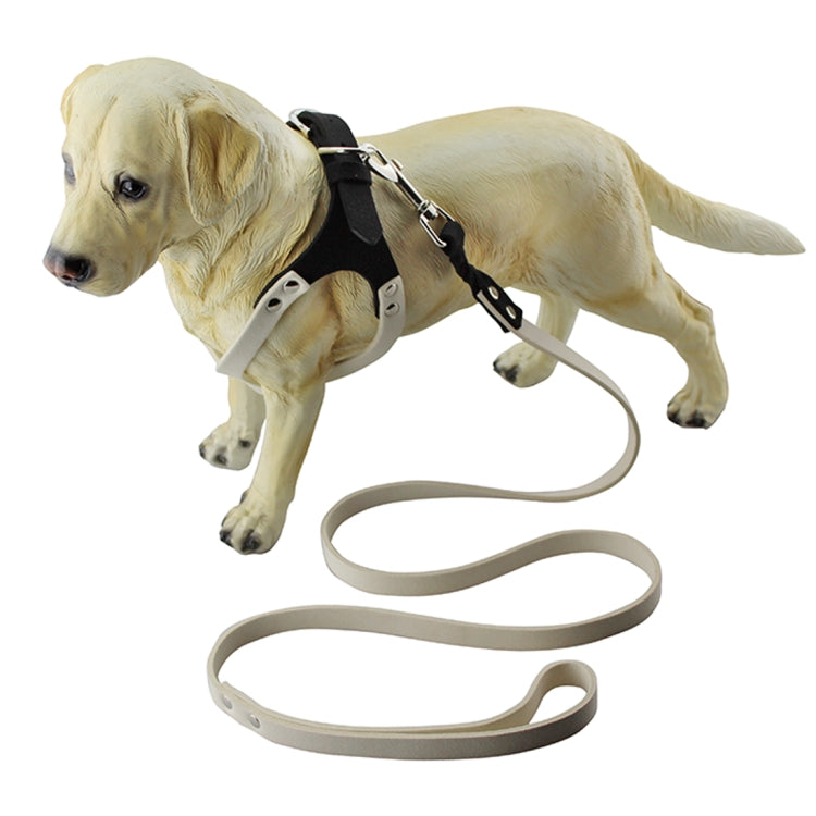Microfiber Glasses Style Breathable Dog Chest  Strap, Size: L