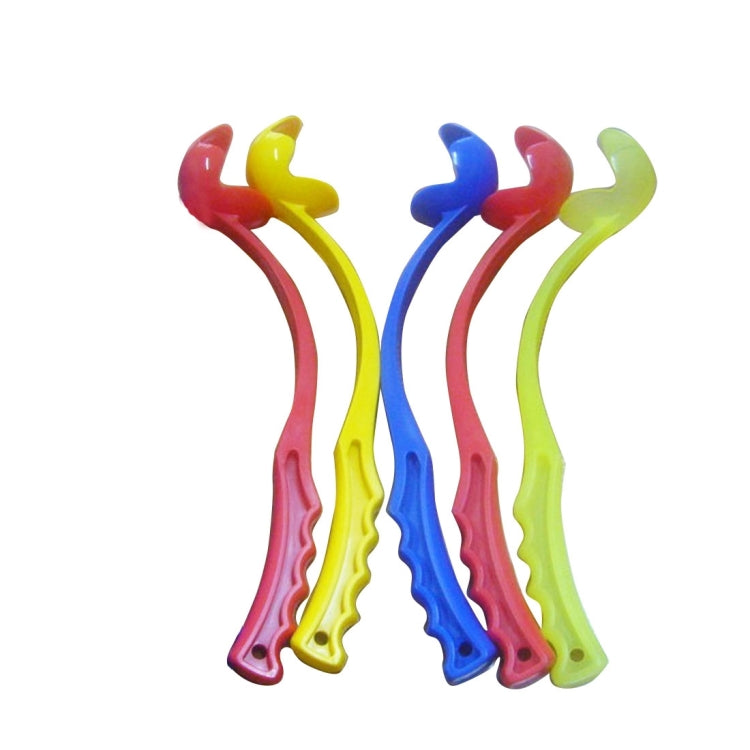 Pet Pick Up Training Ball Throwing Toys with Ball for Dogs / Cats, Random Color Delivery