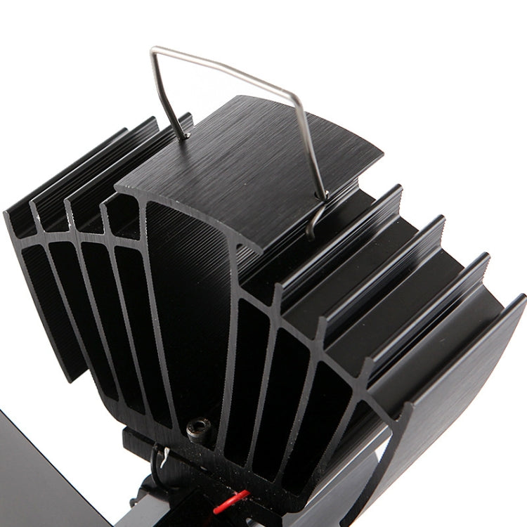 A29 2-Blade Aluminum Heat Powered Ultra Quiet Fireplace Stove Fan