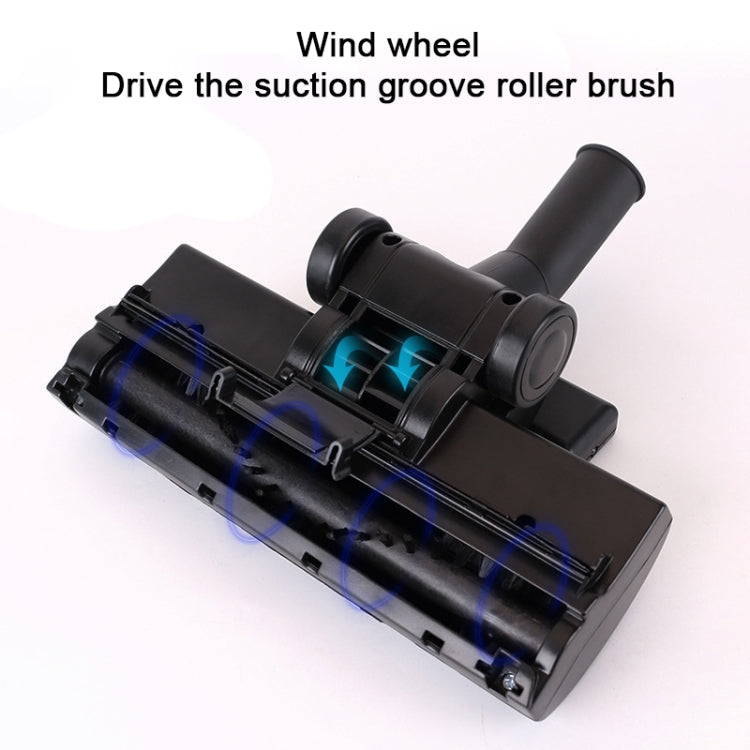 Household Vacuum Cleaner Floor Brush Carpet Suction Brush Head, Inner Diameter : 32mm(Black)