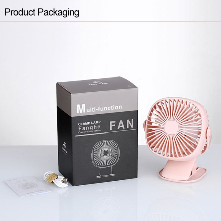 Sunshine  Box Night USB Fan With 360 Degree Rotation & Wind 3 Speeds(Pink)