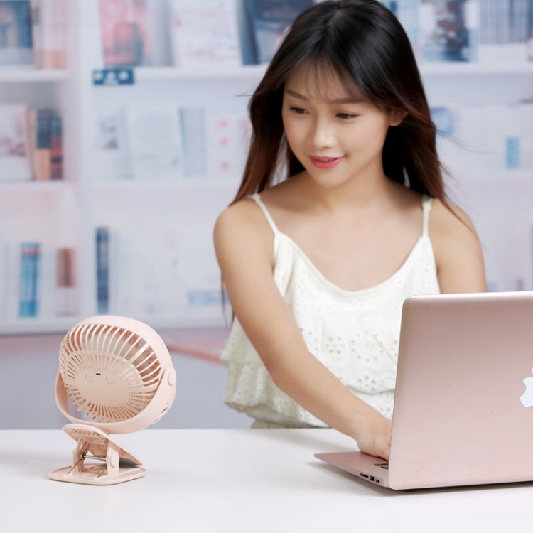 Sunshine  Box Night USB Fan With 360 Degree Rotation & Wind 3 Speeds(Pink)
