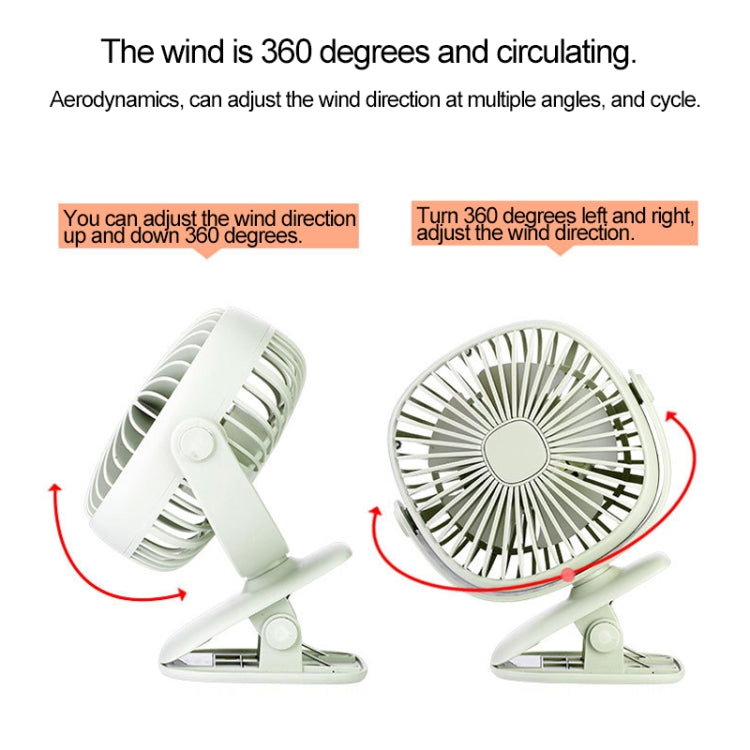 Sunshine  Box Night USB Fan With 360 Degree Rotation & Wind 3 Speeds(Pink)