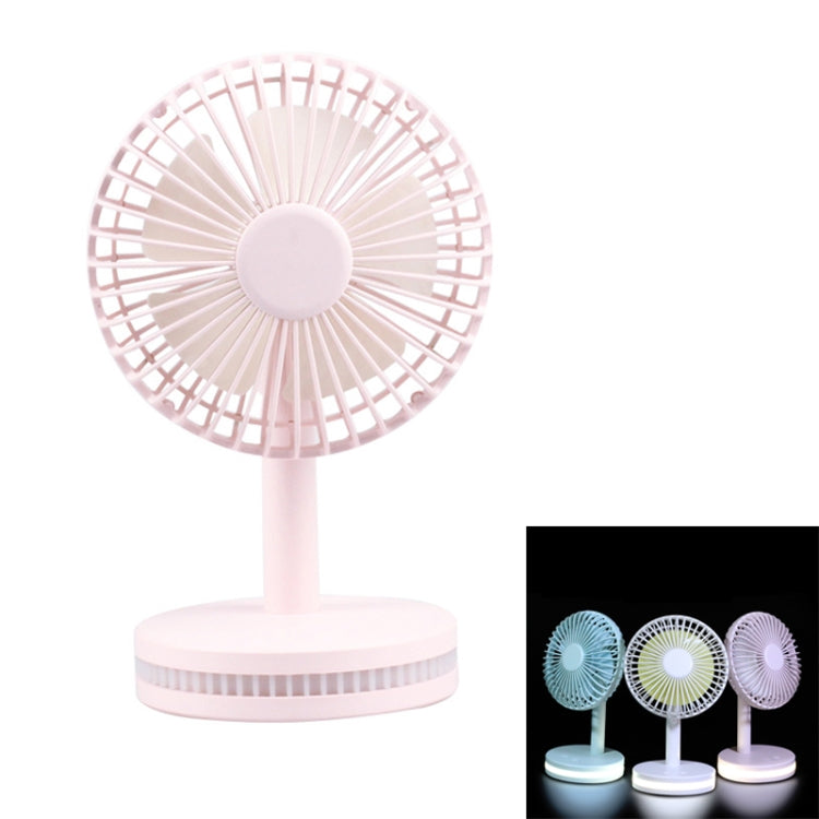 Sunshine  Modern USB Fan Desk Lamp With 3 Speeds(Pink)