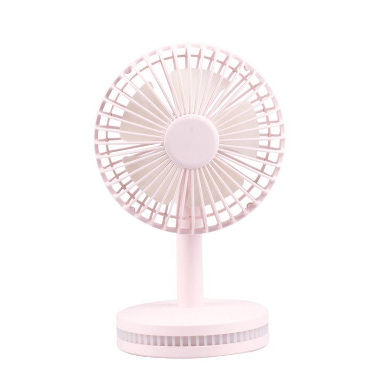 Sunshine  Modern USB Fan Desk Lamp With 3 Speeds(Pink)