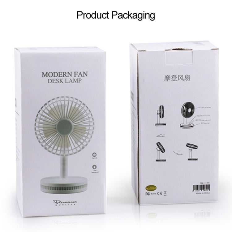 Sunshine  Modern USB Fan Desk Lamp With 3 Speeds(Pink)