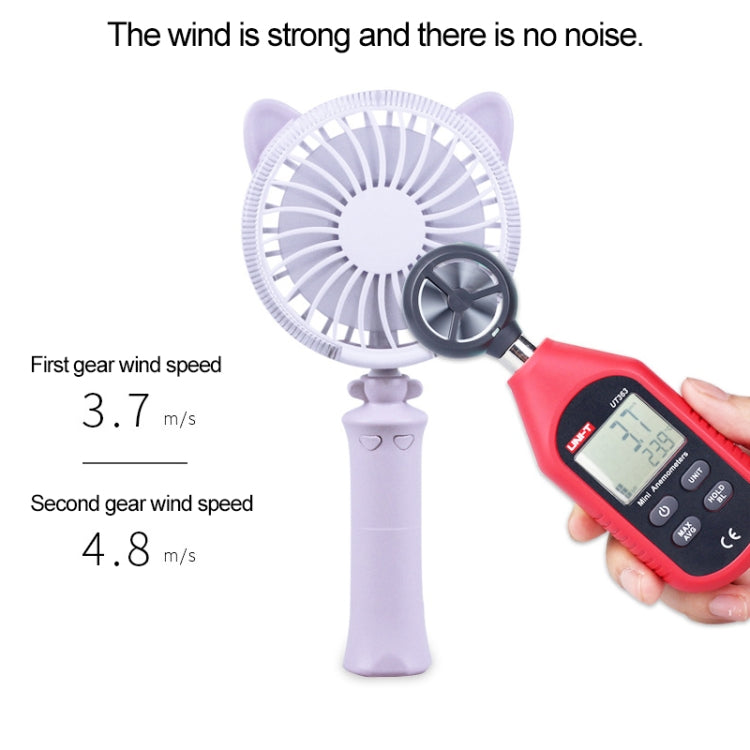 Sunshine Twisted Cat Night USB Fan With 180 Degree Rotation & Wind 2 Speeds