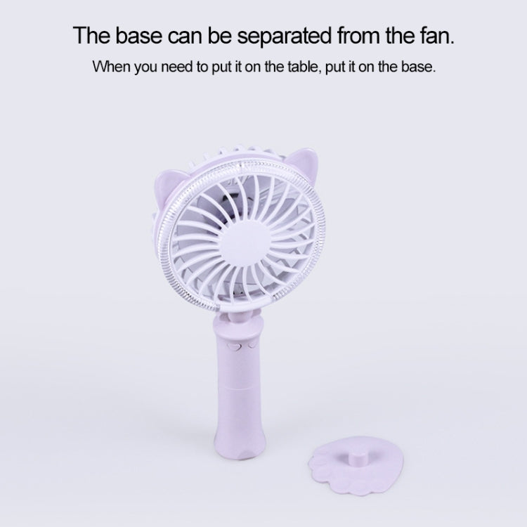 Sunshine Twisted Cat Night USB Fan With 180 Degree Rotation & Wind 2 Speeds