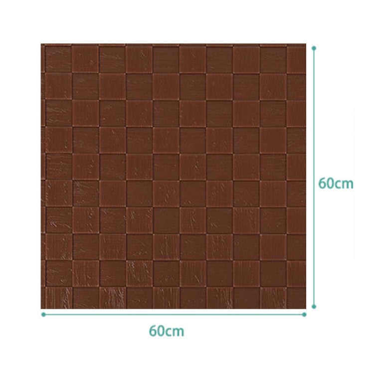10 PCS Creative 3D Stone Pattern Wall Stickers Wallpaper Decoration, Size: 70 x 70cm