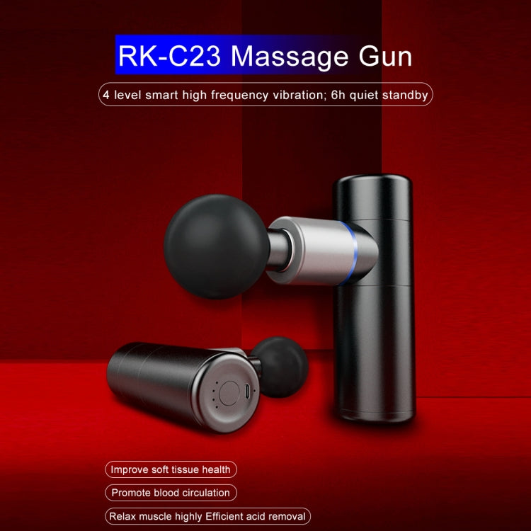 RK-C23 Body Massage Band Massage Guns Portable Rechargeable Deep Tissue Muscle Massager