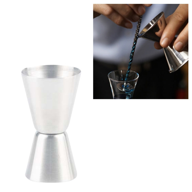 Stainless Steel Cocktail Double Head Measuring Cup, Capacity: 15ml / 30ml