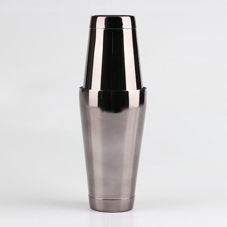 Stainless Steel Electroplate Cocktail Shaker Mixer Tools Set, Capacity: 700/600ml