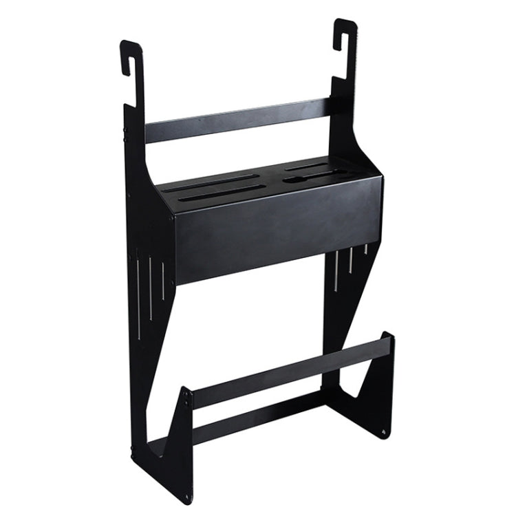Kitchen Multi-function Stainless Steel Knife Holder Chopping Storage Rack