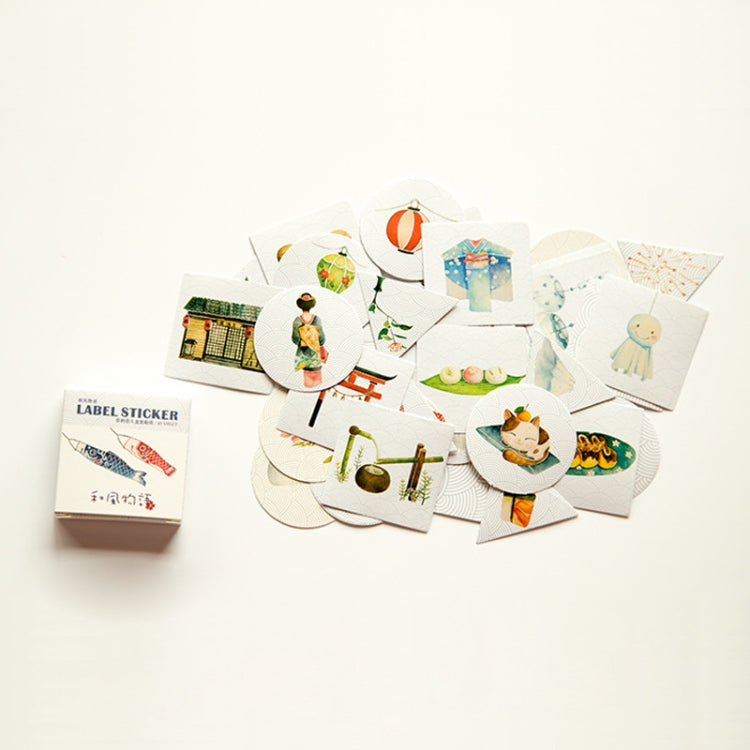 3 Boxes Japan Life Pattern Cartoon Decorative Sticker