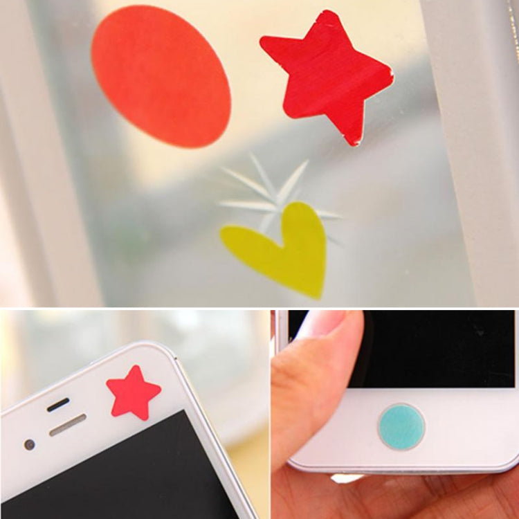 100 PCS Heart Pattern Creative Children DIY Album Diary Watercolor Decorative Sticker
