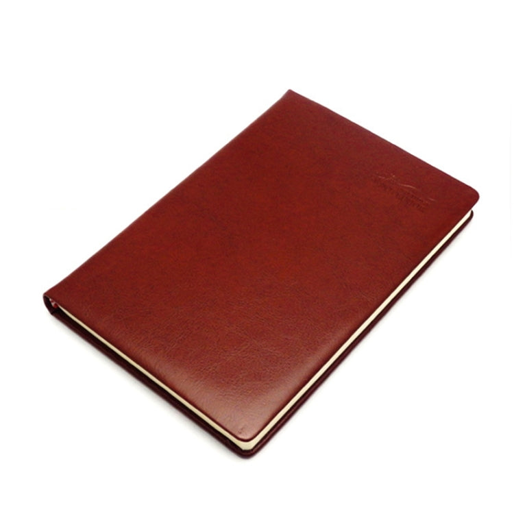 Business Office Leather Face Diary Book Notebook, 116 Sheets,Size: 14.1*20.6cm