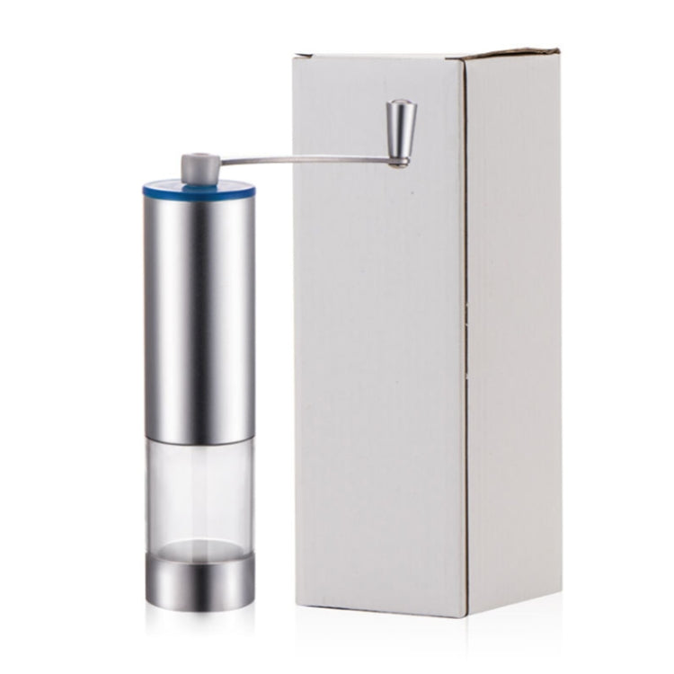 Portable Conical Burr Mill Manual Stainless Steel Spice Herbs Hand Crank Coffee Bean Grinder