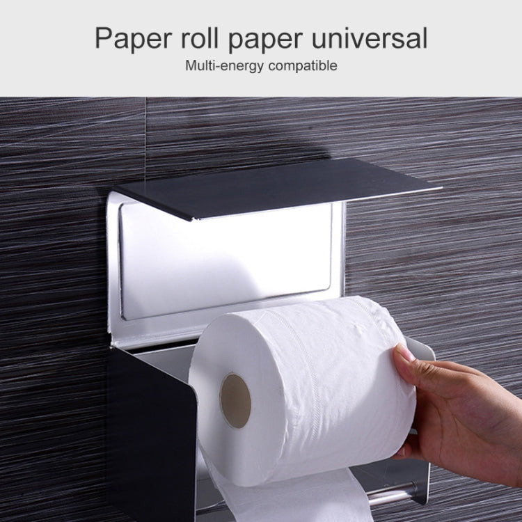 Bathroom Wall-mounted Waterproof Paper Tissue Roll Stand Holder