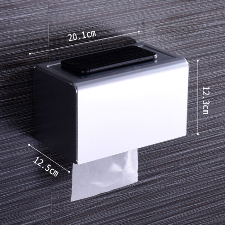 Bathroom Wall-mounted Waterproof Paper Tissue Roll Stand Holder