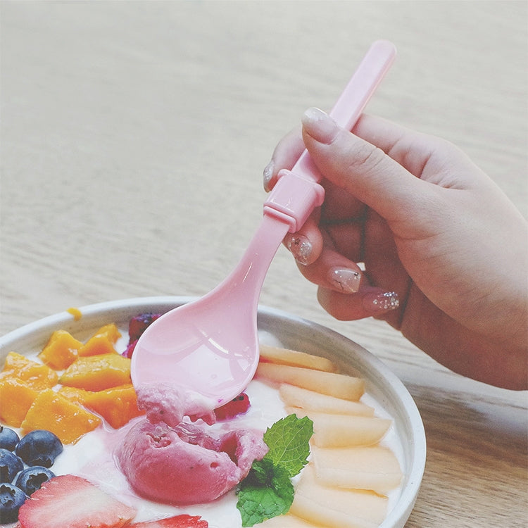 Portable Outdoor Travel Foldable Soup Spoon Tableware