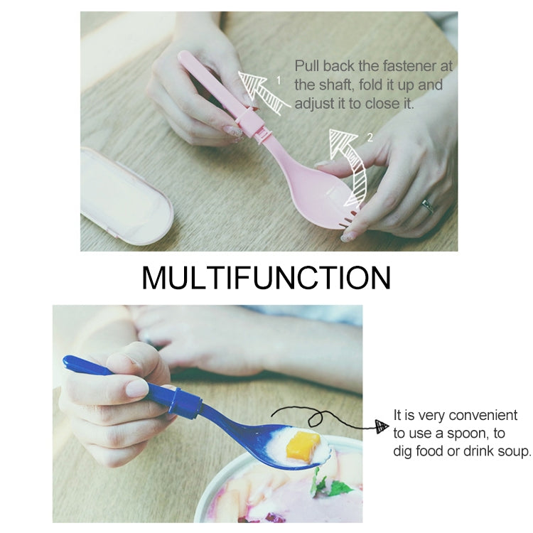 Portable Outdoor Travel Foldable Soup Spoon Tableware