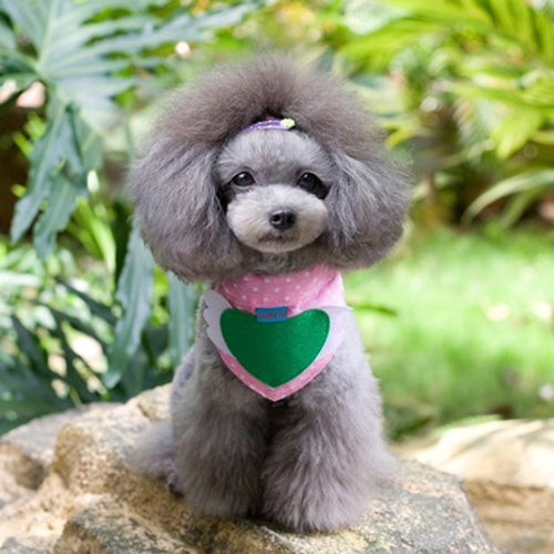 Cute Triangle Pet Eating Neckerchief Bib, Size: S (Neck Circumference: 30 - 40cm), Random Pattern Delivery