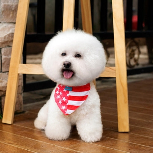 Cute Triangle Pet Eating Neckerchief Bib, Size: S (Neck Circumference: 30 - 40cm), Random Pattern Delivery