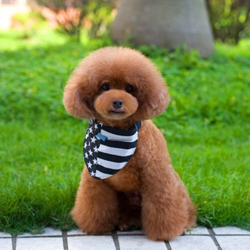 Cute Triangle Pet Eating Neckerchief Bib, Size: S (Neck Circumference: 30 - 40cm), Random Pattern Delivery